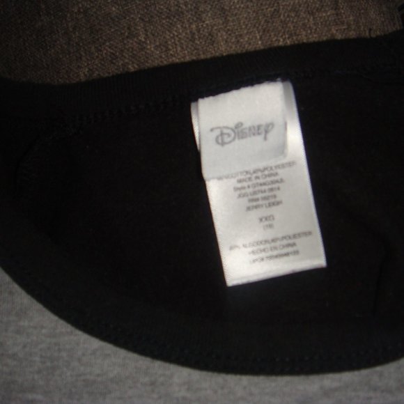 Disney Black and Gray Christmas Holiday Mickey Mouse Sweatshirt - Picture 3 of 7